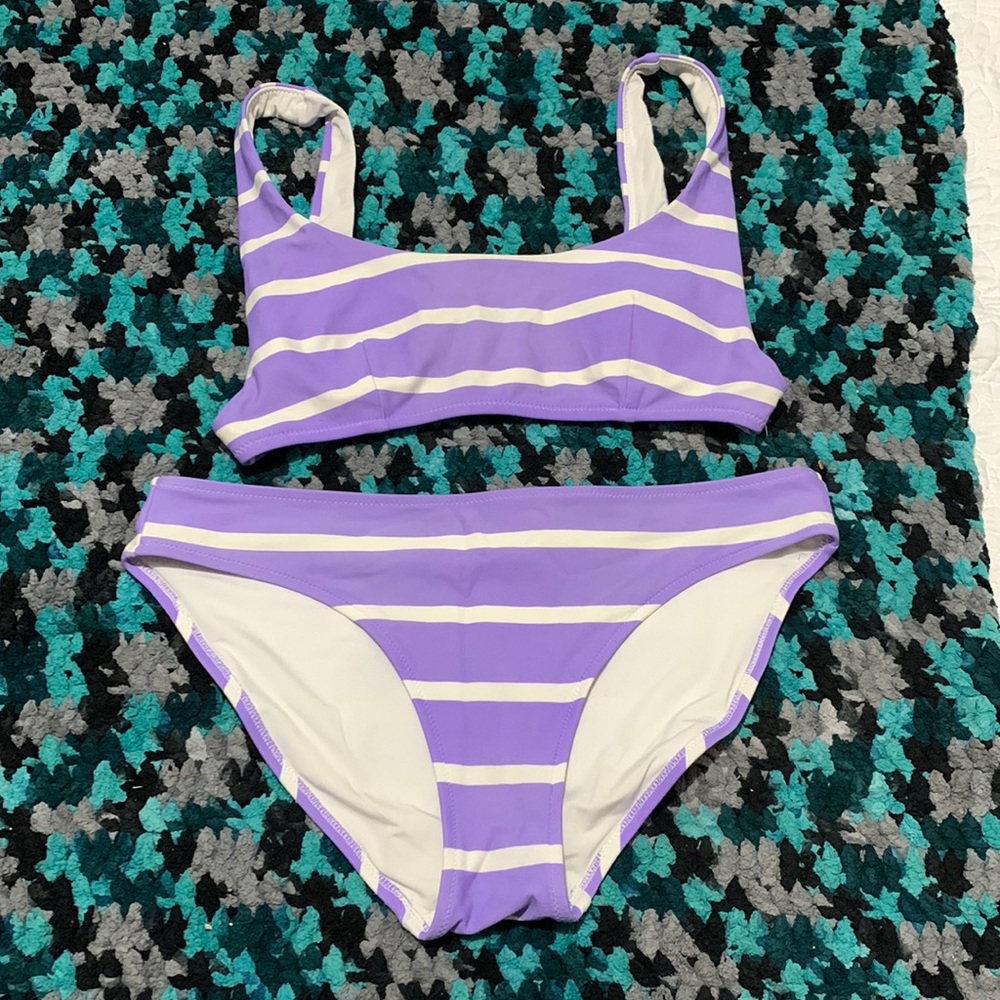 Aerie purple Bikini